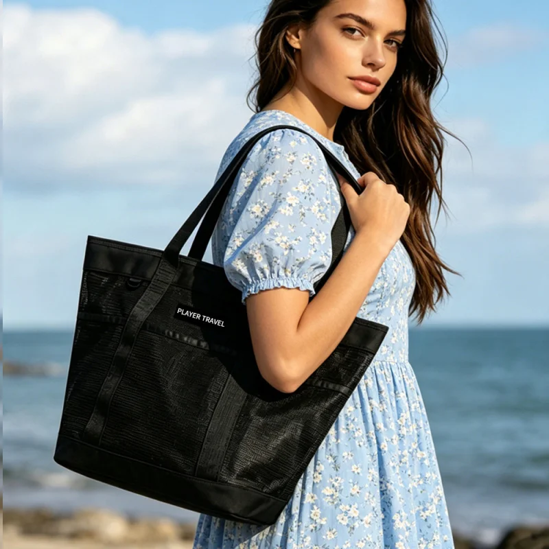Large Capacity Swimming Fitness Bag Stylish Sports Shoulder Tote Beach Bag Travel Water Draining Storage Bag Universal Crossbody
Large Capacity Swimming Fitness Bag Stylish Sports Shoulder Tote Beach Bag Travel Water Draining Storage Bag Universal Crossbody