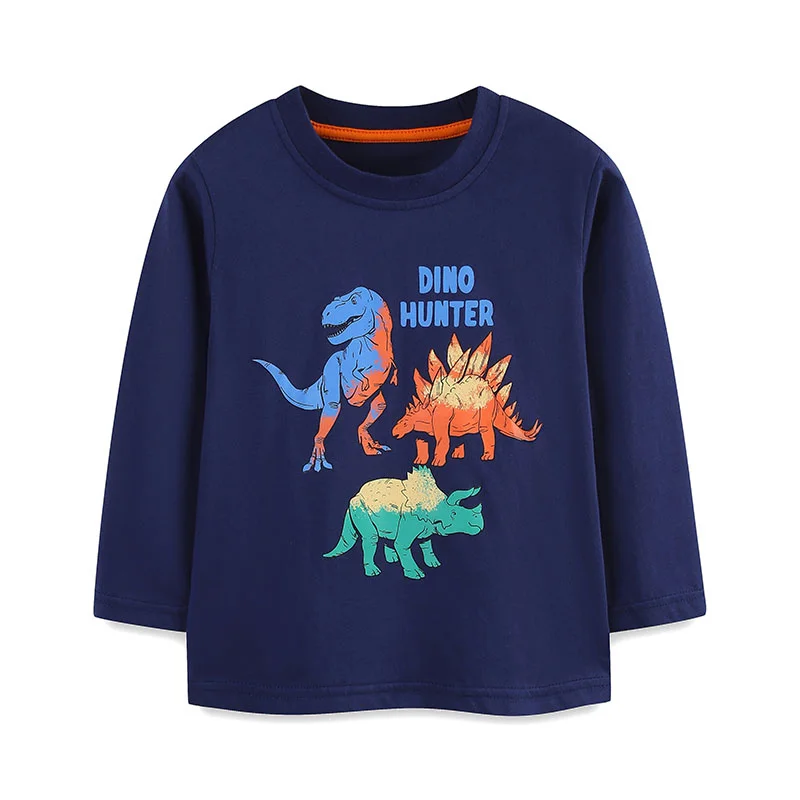 Dinosaurs Boys Kids Blouses 2-7T Children's Long Sleeve Tshirts For Autumn Winter Boys Clothes Toddler Tops Shirts 
Dinosaurs Boys Kids Blouses 2-7T Children's Long Sleeve Tshirts For Autumn Winter Boys Clothes Toddler Tops Shirts