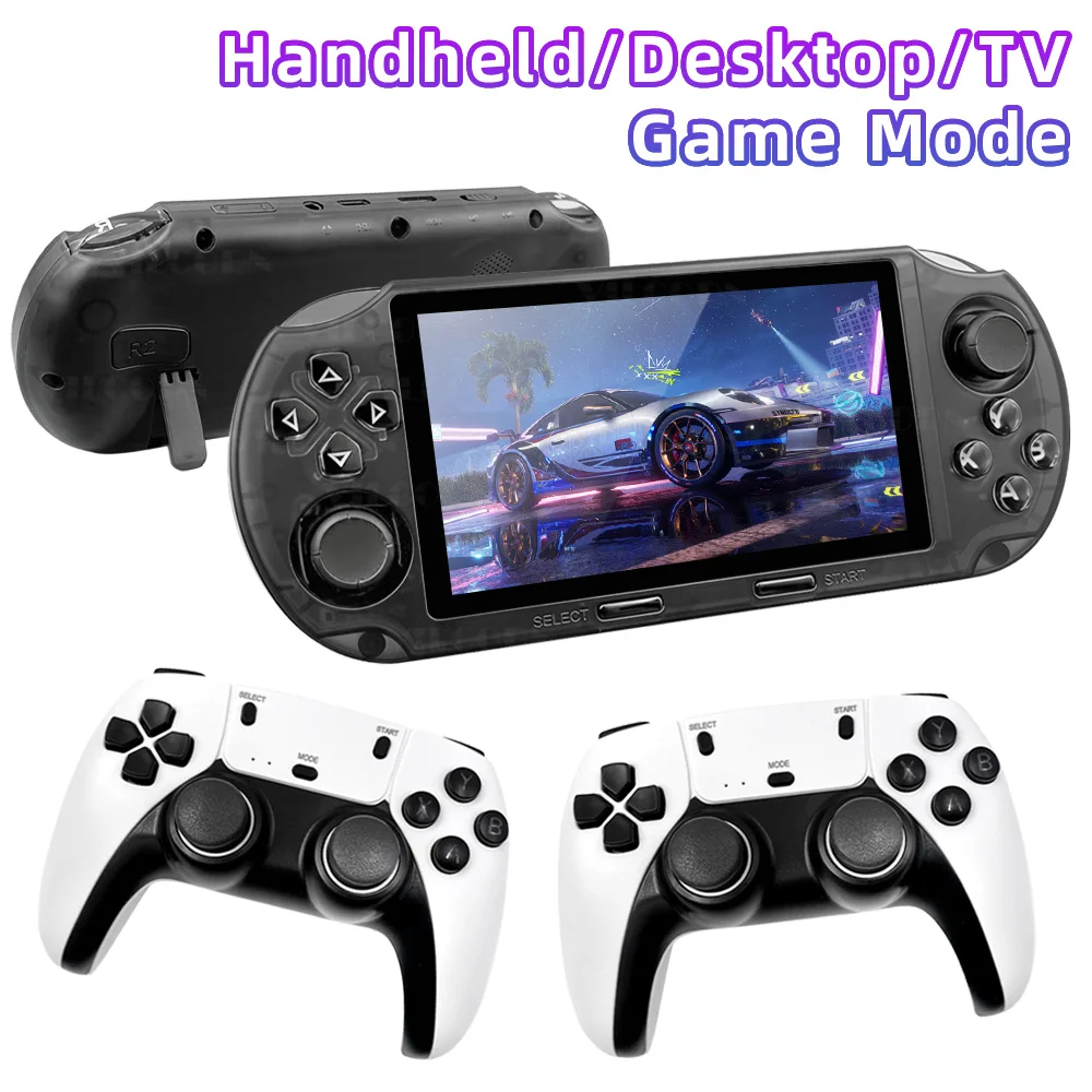 Портативная игровая консоль SF3000HD в стиле ретро, 4,5-дюймовый IPS FHD портативный игровой плеер со встроенными более 20000 играми для PS1 GBA SNES MAME
Портативная игровая консоль SF3000HD в стиле ретро, 4,5-дюймовый IPS FHD портативный игровой плеер со встроенными более 20000 играми для PS1 GBA SNES MAME