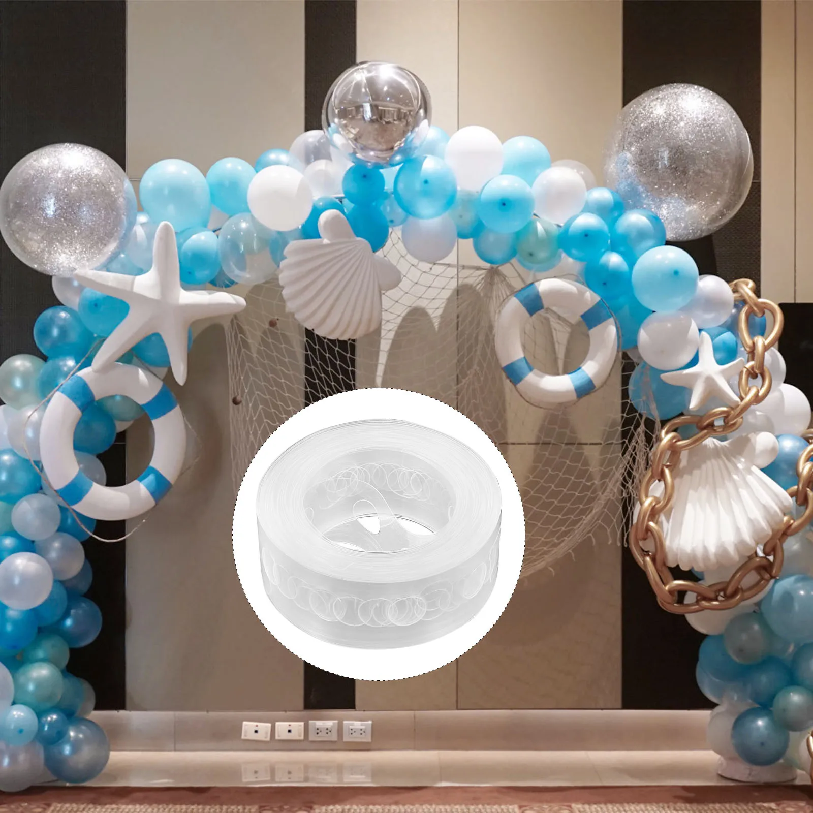 20 Rolls Strip Reusable Balloon Strip For Plastic Chain Adhesive Tape Holder Arch Kit Baby Shower Wedding Decor
20 Rolls Strip Reusable Balloon Strip For Plastic Chain Adhesive Tape Holder Arch Kit Baby Shower Wedding Decor