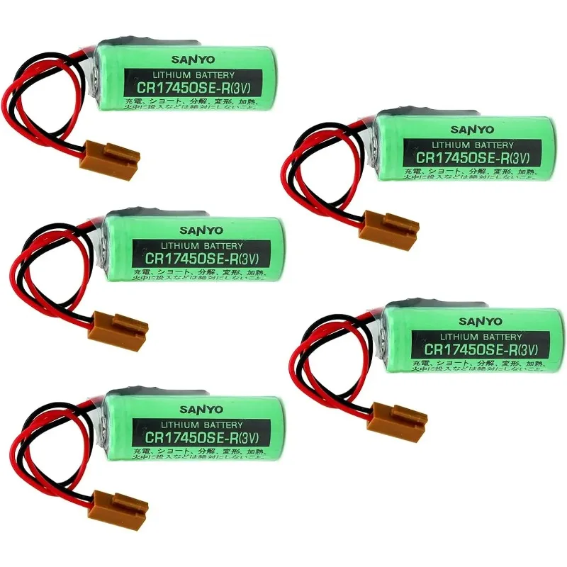 (5-Pack) CR17450SE-R 3V 2600mAh Battery for A98L-0031-0012 A02B-0200-K102 CR1745017450 CNC System Battery
(5-Pack) CR17450SE-R 3V 2600mAh Battery for A98L-0031-0012 A02B-0200-K102 CR1745017450 CNC System Battery