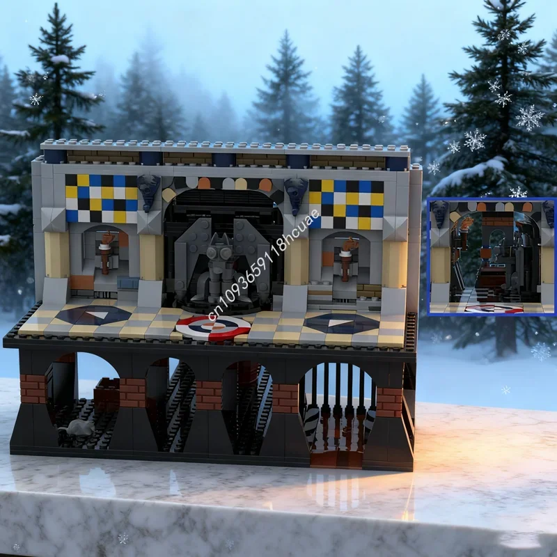 699pcs MOC Dungeon Trap Doors Castleed Model Building blocks Construction toys Assemble DIY Christmas gifts idea Education Brick
699pcs MOC Dungeon Trap Doors Castleed Model Building blocks Construction toys Assemble DIY Christmas gifts idea Education Brick