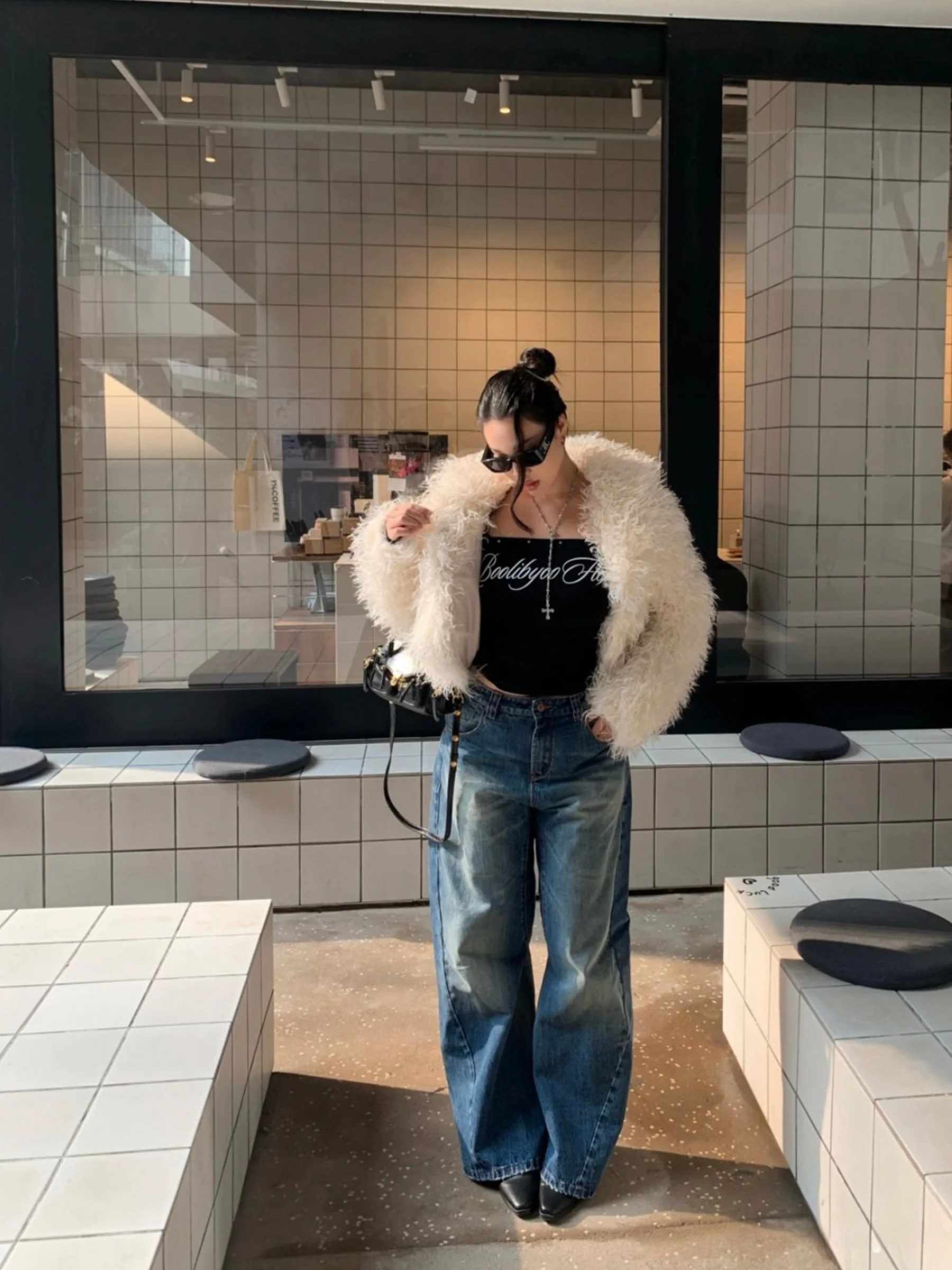 Джинсы Boolibyoo Sli Wide Leg Knife из денима с высокой талией, хлопковые, повседневные, свободного кроя, женские, модные, новинка 2025 года
Джинсы Boolibyoo Sli Wide Leg Knife из денима с высокой талией, хлопковые, повседневные, свободного кроя, женские, модные, новинка 2025 года