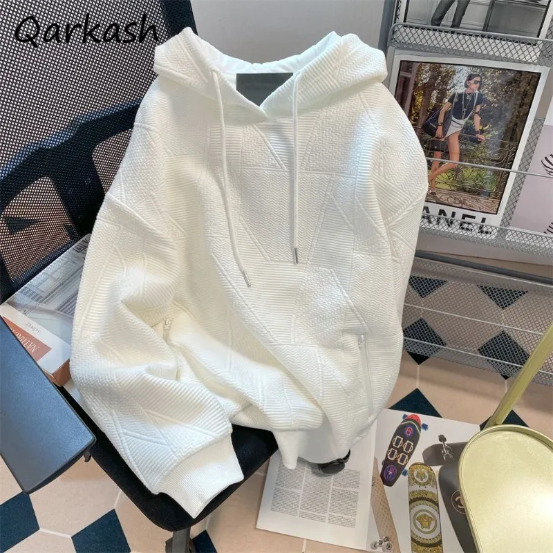 Long Sleeve Hoodies Women Solid American Chic Autumn Unisex Casual Popular Hooded Sweatshirts Loose Plus Size Streetwear Design
Long Sleeve Hoodies Women Solid American Chic Autumn Unisex Casual Popular Hooded Sweatshirts Loose Plus Size Streetwear Design