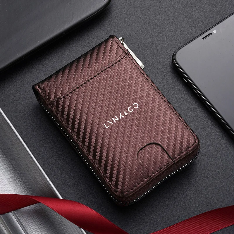 For LYNK&CO 01 08 02 03 Phev 03+ 05 06 09 07 PHEV 09 MHEV Car Anti-theft Card Bag Carbon Fiber Pattern Credit Card Wallet
For LYNK&CO 01 08 02 03 Phev 03+ 05 06 09 07 PHEV 09 MHEV Car Anti-theft Card Bag Carbon Fiber Pattern Credit Card Wallet