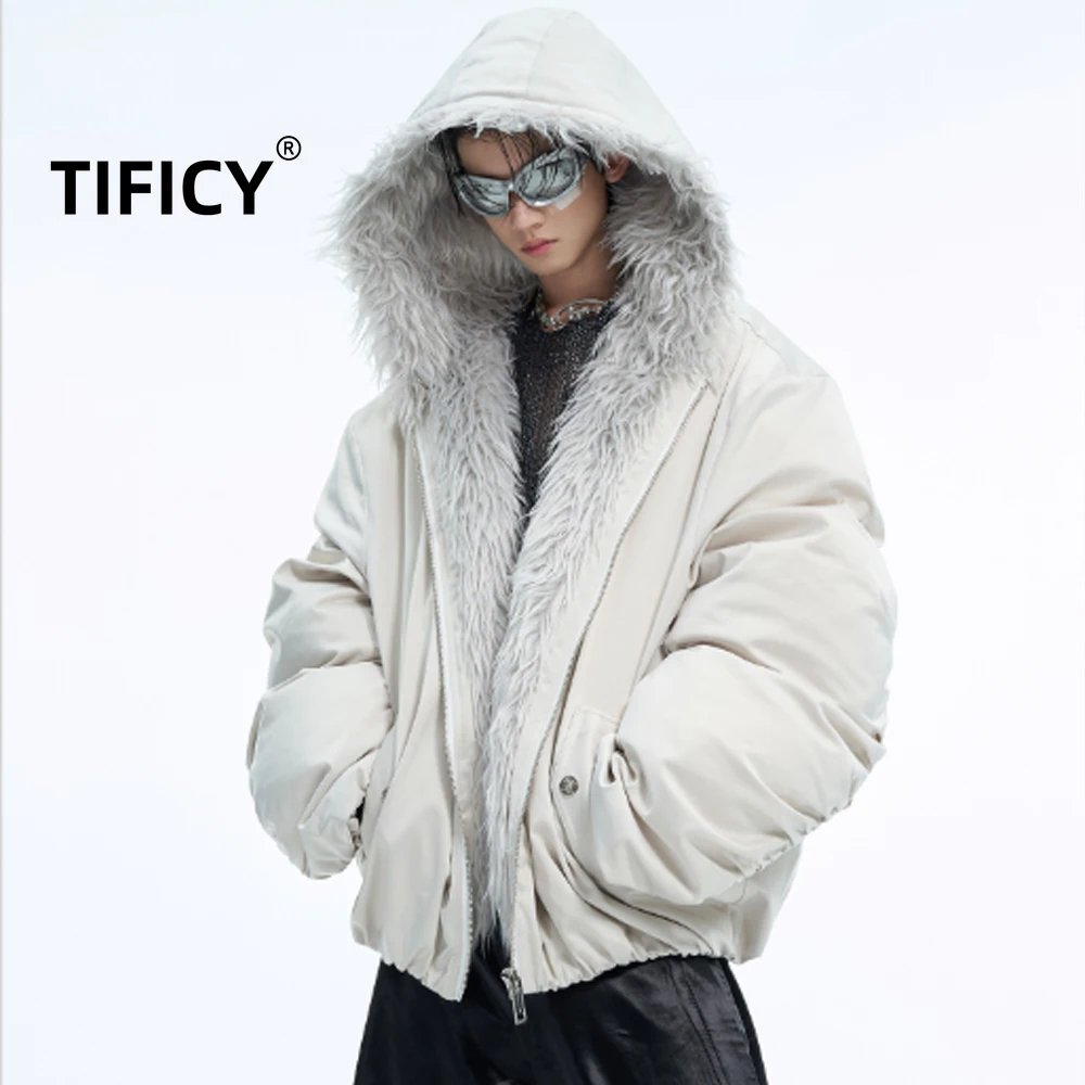 Fur Collar Hooded Cotton Jacket Men Heavy Weight with Fleece Autumn and Winter Warm Short Waterproof and Thickened Jacket
Fur Collar Hooded Cotton Jacket Men Heavy Weight with Fleece Autumn and Winter Warm Short Waterproof and Thickened Jacket