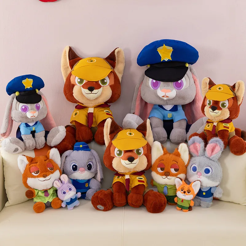 Ник Джуди плюшевая игрушка Zootopia Fox кукла кролик полицейский мягкая игрушка подарок на день рождения для детей
Ник Джуди плюшевая игрушка Zootopia Fox кукла кролик полицейский мягкая игрушка подарок на день рождения для детей