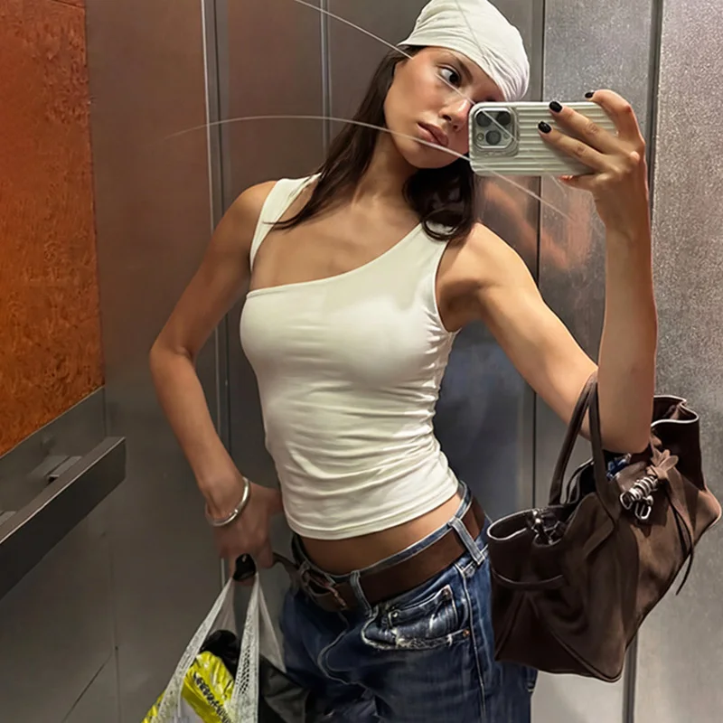 Tuularose Women's Sexy T-Shirt Summer Fashion Hollow Sleeveless Backless Slim T-Shirt New Party Hot Girls Streetwear Female Tops
Tuularose Women's Sexy T-Shirt Summer Fashion Hollow Sleeveless Backless Slim T-Shirt New Party Hot Girls Streetwear Female Tops