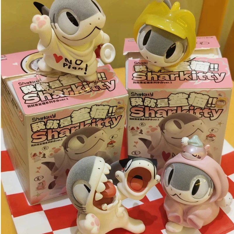 Original Sharkitty Series V1 Flocking Blind Box Trendy Doll Garage Kit Desk Decor Ornament Collection Toy Birthday Gift
Original Sharkitty Series V1 Flocking Blind Box Trendy Doll Garage Kit Desk Decor Ornament Collection Toy Birthday Gift