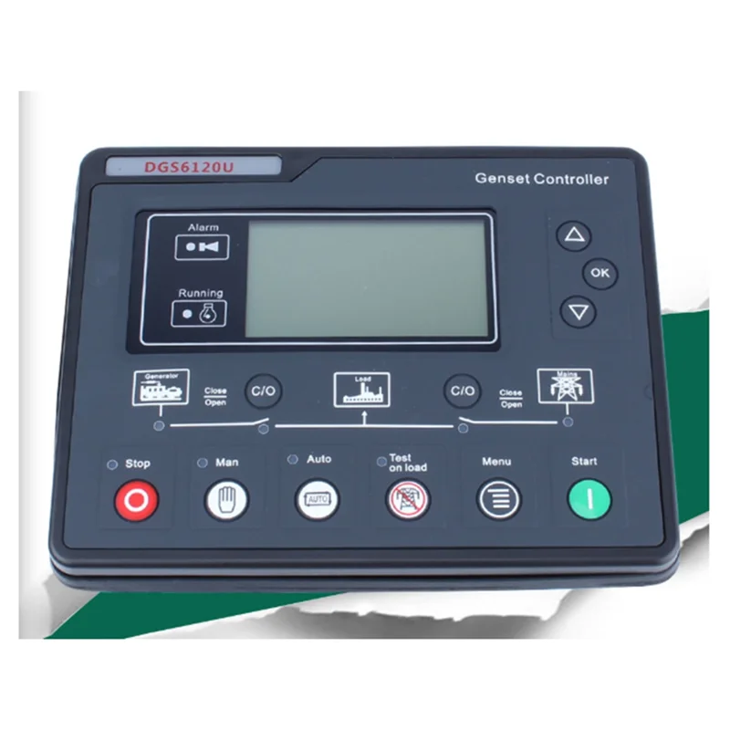 For Diesel Generator Controller Forsmartgen HGM6120N Panel Generator Parts 6120U
For Diesel Generator Controller Forsmartgen HGM6120N Panel Generator Parts 6120U