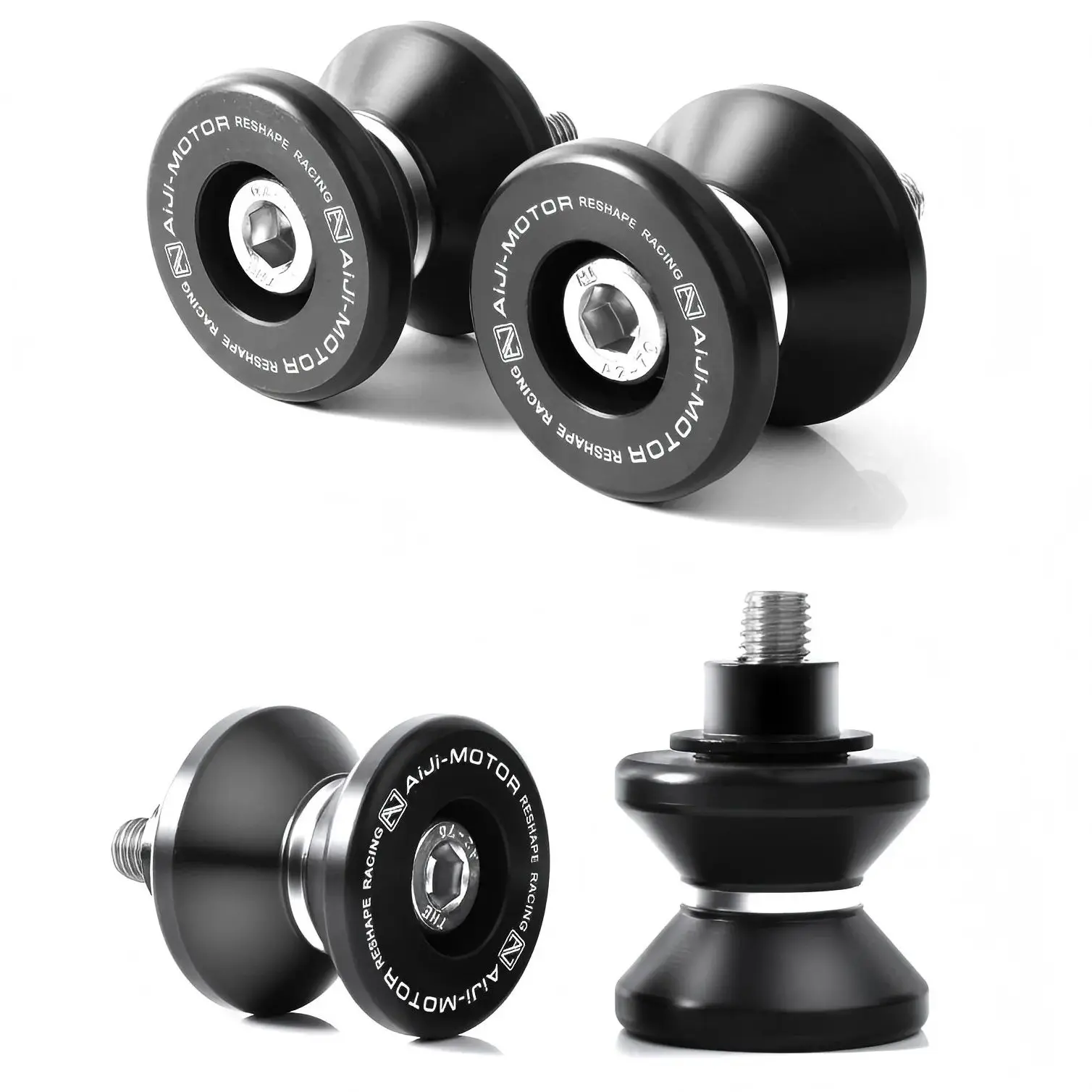 Motorcycle Accessories 6MM Swingarm Sliders Spools Paddock Stand Bobbins for RS660 Tuono660/R/V4R RSV4-RR/R/RF RSV1000 Mille/R
Motorcycle Accessories 6MM Swingarm Sliders Spools Paddock Stand Bobbins for RS660 Tuono660/R/V4R RSV4-RR/R/RF RSV1000 Mille/R