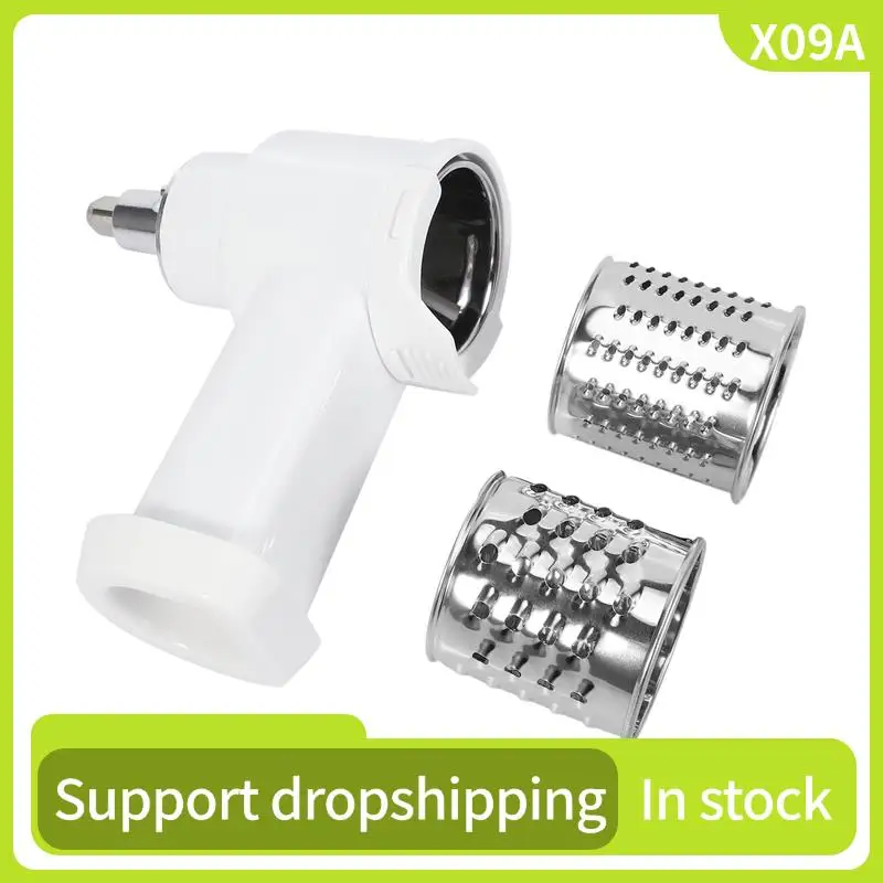 X09A 3X Vegetable Slicer/Shredder/Cheese Grater For Kitchenaid Stand Mixer Attachment Slicing Shredding Accessories
X09A 3X Vegetable Slicer/Shredder/Cheese Grater For Kitchenaid Stand Mixer Attachment Slicing Shredding Accessories