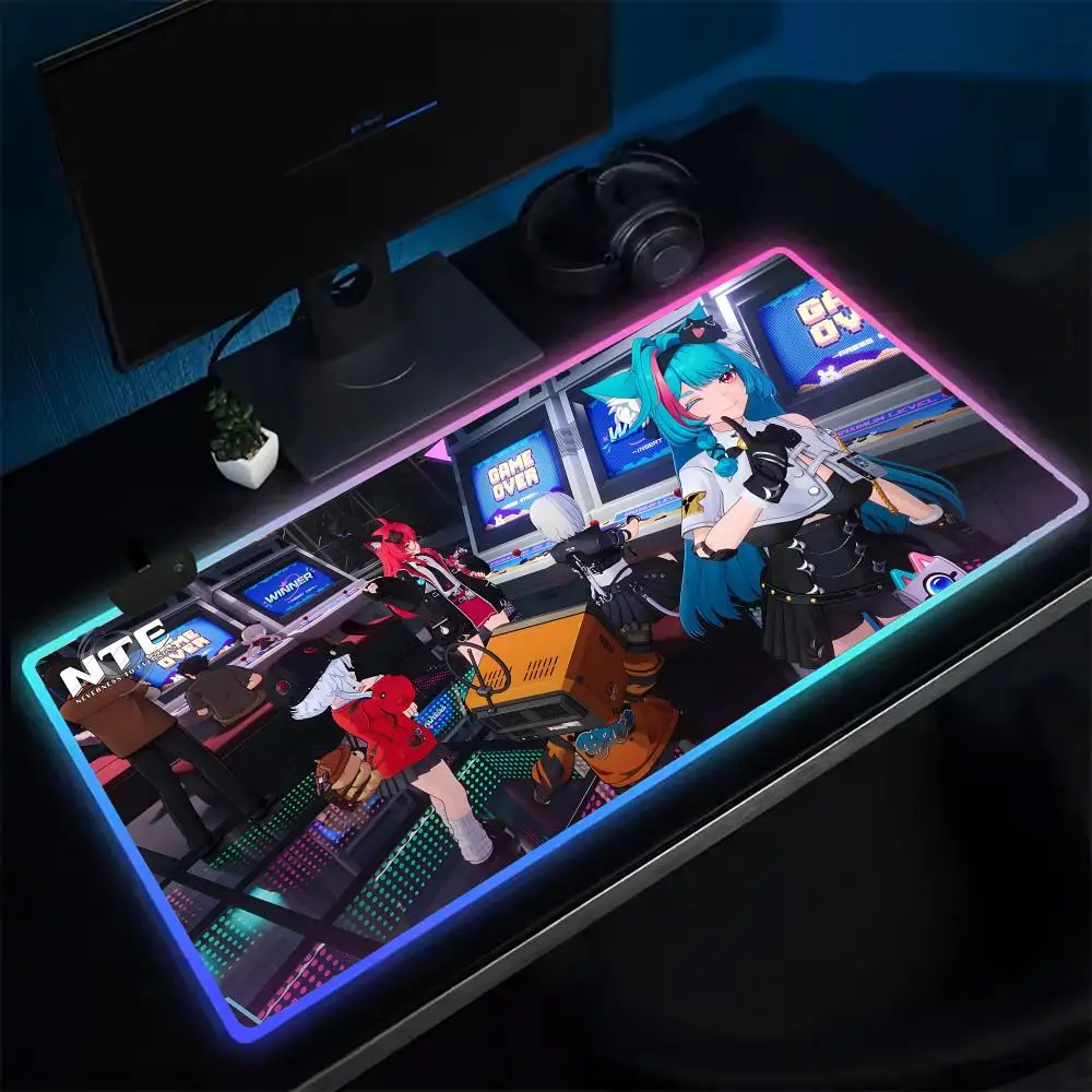 Коврик для мыши Super Neverness to Everness, игровой коврик для мыши в стиле аниме, светодиодные настольные коврики с подсветкой, резиновые настольные коврики XXL RGB
Коврик для мыши Super Neverness to Everness, игровой коврик для мыши в стиле аниме, светодиодные настольные коврики с подсветкой, резиновые настольные коврики XXL RGB