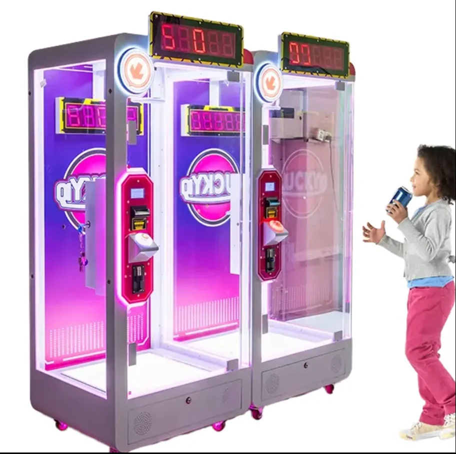 Coin-Operated Metal Plastic Doll Machine Metal Plastic Game Machine Doll Crane Claw Crane Game Machine Fun Toy For Kids
Coin-Operated Metal Plastic Doll Machine Metal Plastic Game Machine Doll Crane Claw Crane Game Machine Fun Toy For Kids