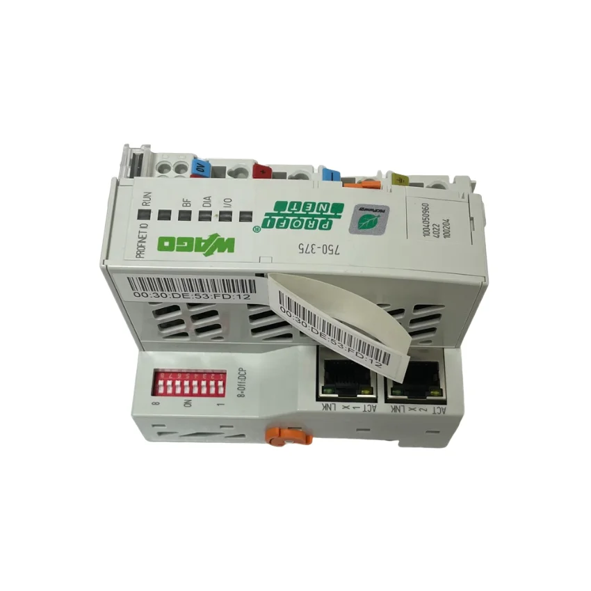New Original Brand New Module 750-375 Fieldbus Coupler PROFINET IO 3rd Generation Communications Module DIN Rail 24VDC 750 Serie
New Original Brand New Module 750-375 Fieldbus Coupler PROFINET IO 3rd Generation Communications Module DIN Rail 24VDC 750 Serie
