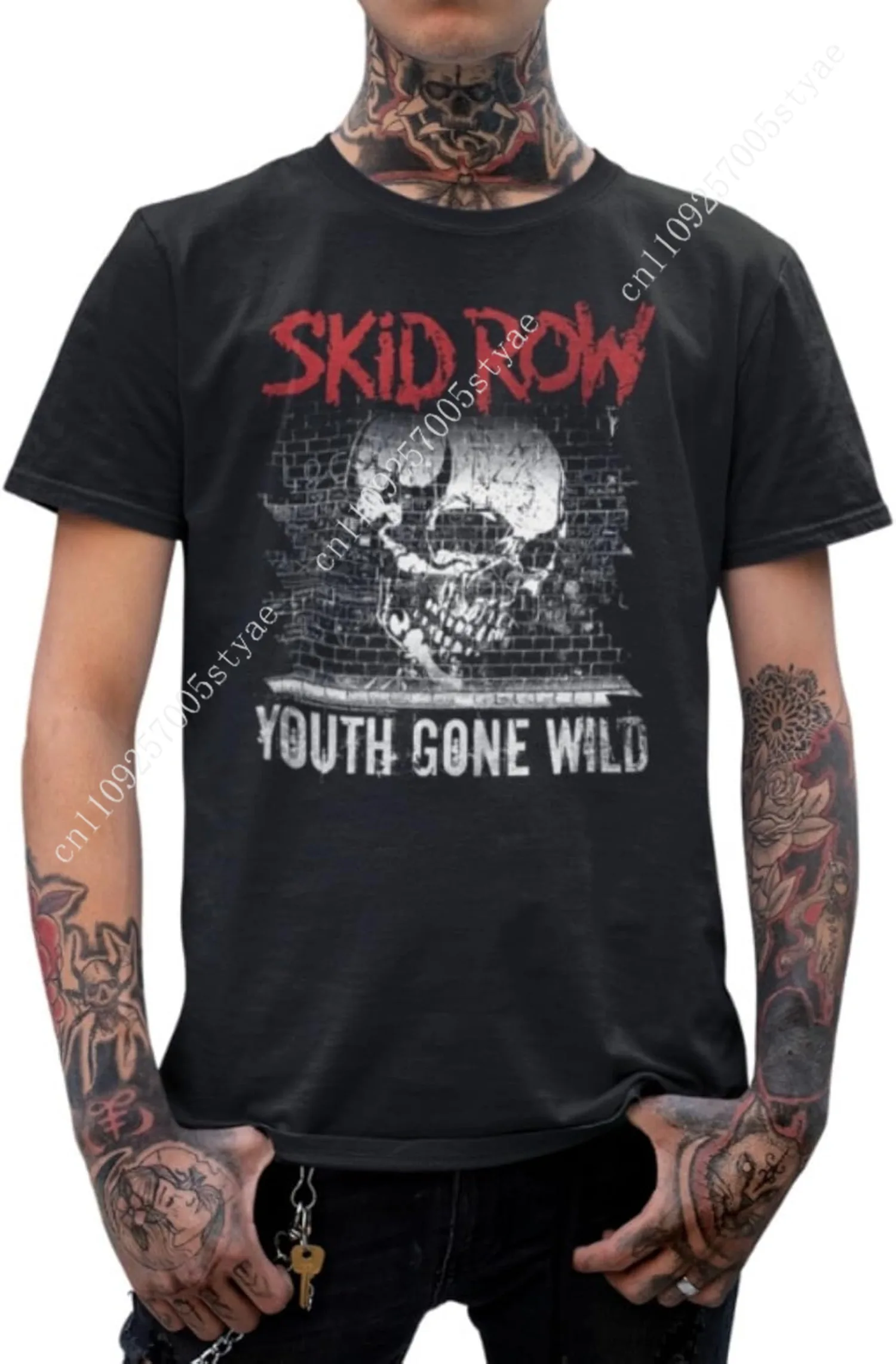 American Classics Skid Row Heavy Metal Band Graffiti Gone Wild Black Adult T-Shirt Tee
American Classics Skid Row Heavy Metal Band Graffiti Gone Wild Black Adult T-Shirt Tee