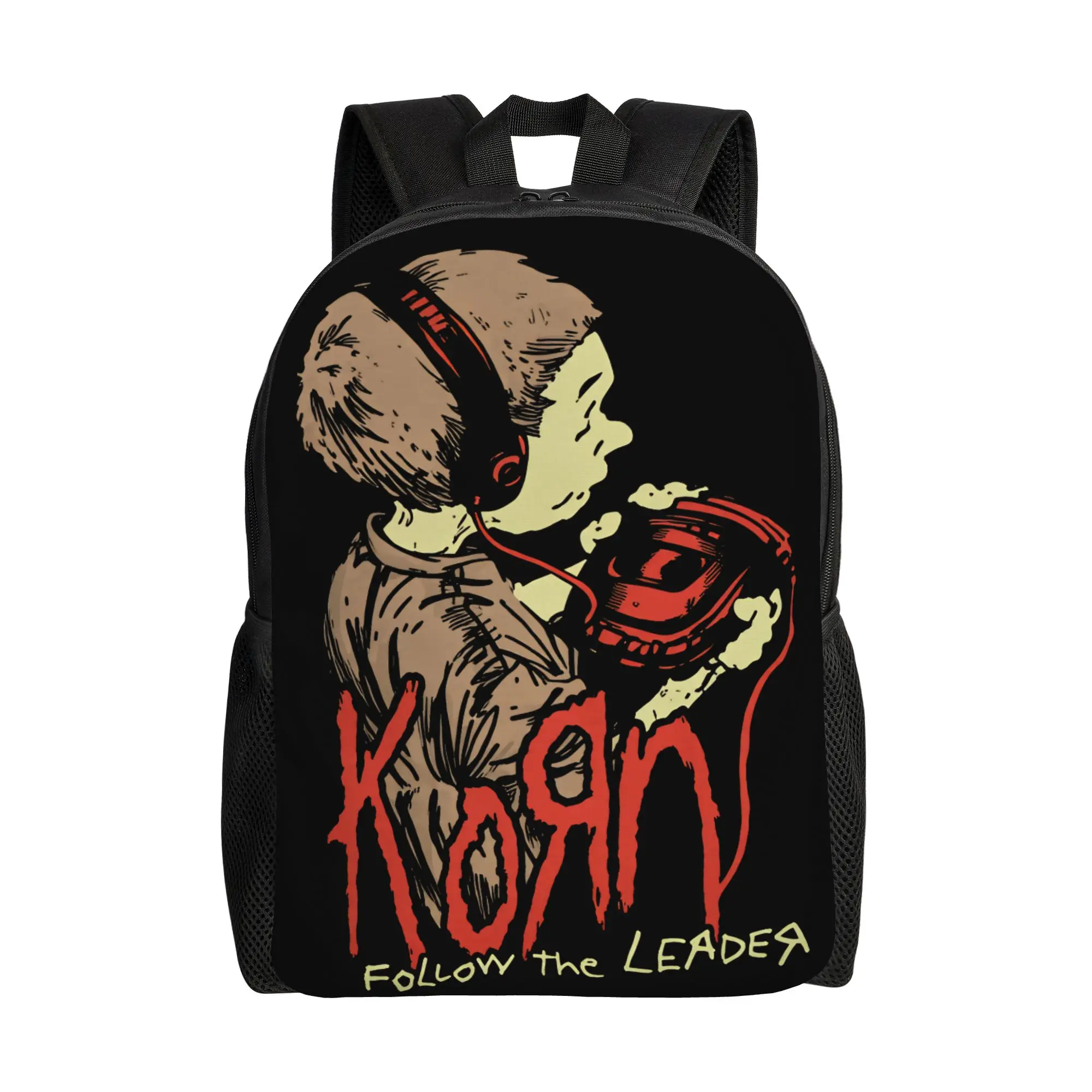 Korn Follow The Leader Walkman Backpack Boy Polyester Travel Backpacks Durable Cute School Bags Rucksack
Korn Follow The Leader Walkman Backpack Boy Polyester Travel Backpacks Durable Cute School Bags Rucksack