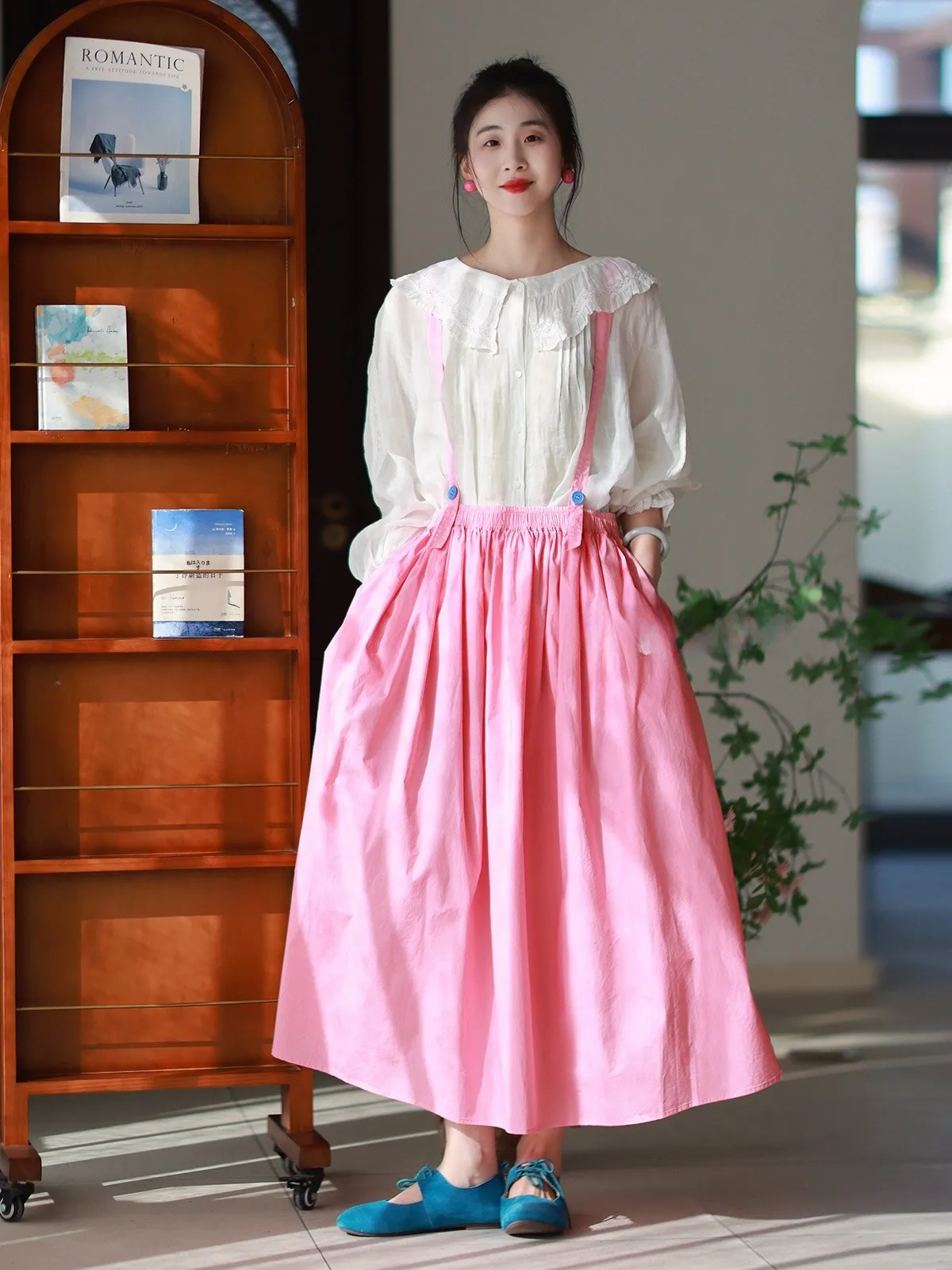 Original Women's Cotton Overalls Skirt Spring Summer New Arrival Dry Pure Cotton Stiff f-length Skirt A-line Loose Fit
Original Women's Cotton Overalls Skirt Spring Summer New Arrival Dry Pure Cotton Stiff f-length Skirt A-line Loose Fit