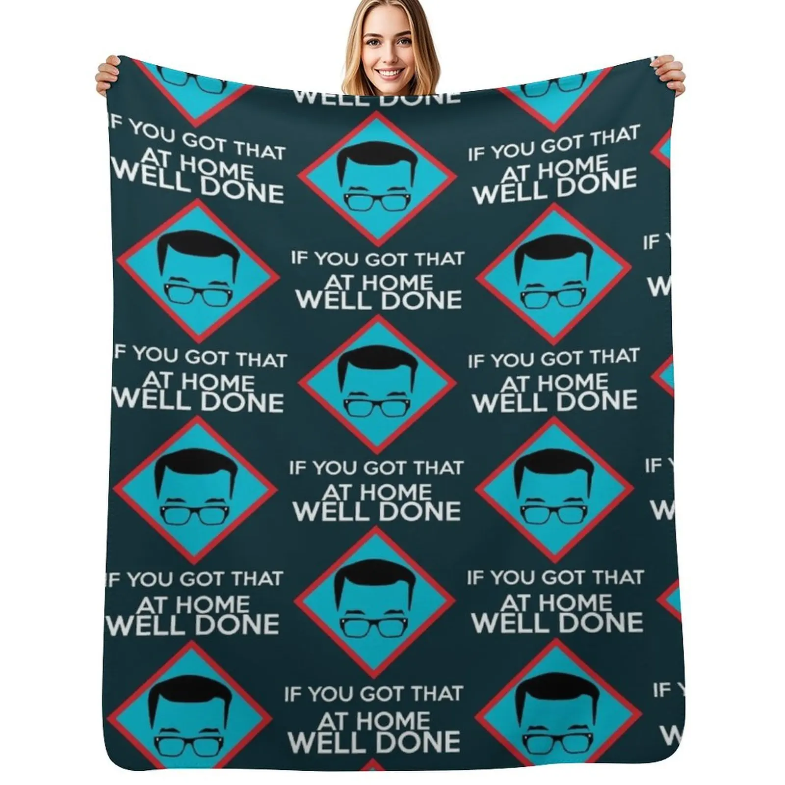 Richard Osman’s “Well done...” Throw Blanket All Season Soft Lightweight Blanket for Home
Richard Osman’s “Well done...” Throw Blanket All Season Soft Lightweight Blanket for Home