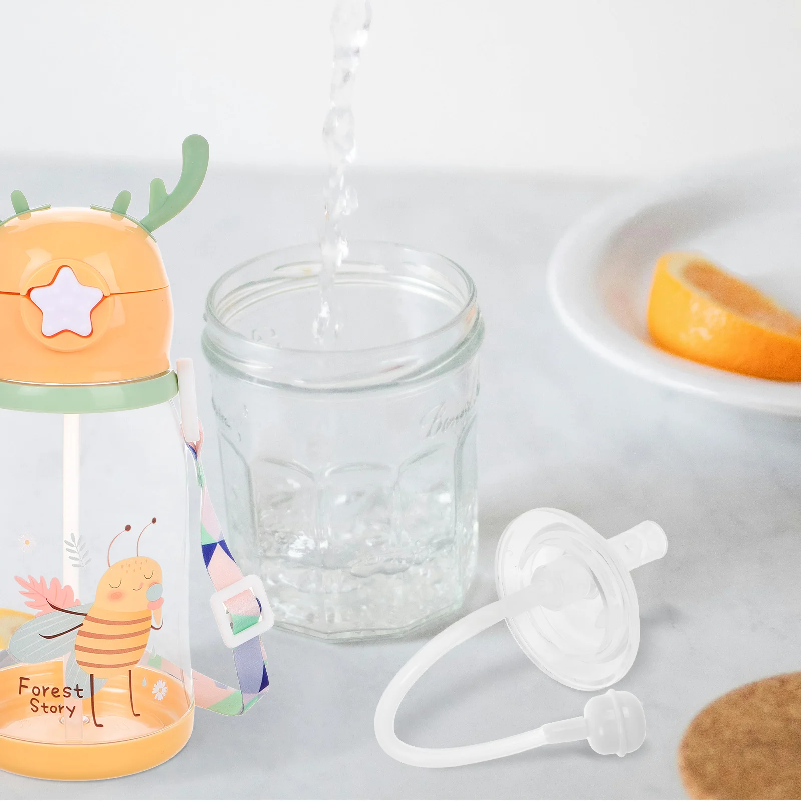Learn To Drink Self Training Silicone Leakproof Replacement Toddler Clear Bottle Straw Weighted
Learn To Drink Self Training Silicone Leakproof Replacement Toddler Clear Bottle Straw Weighted