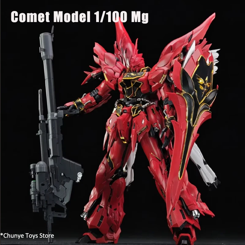 In Stock Comet Model 1/100 Mg The Red Comet Msn-06s Sinanju Gk Sytle Assembly Model Kit Plastic Model Kits Action Figure Toy
In Stock Comet Model 1/100 Mg The Red Comet Msn-06s Sinanju Gk Sytle Assembly Model Kit Plastic Model Kits Action Figure Toy