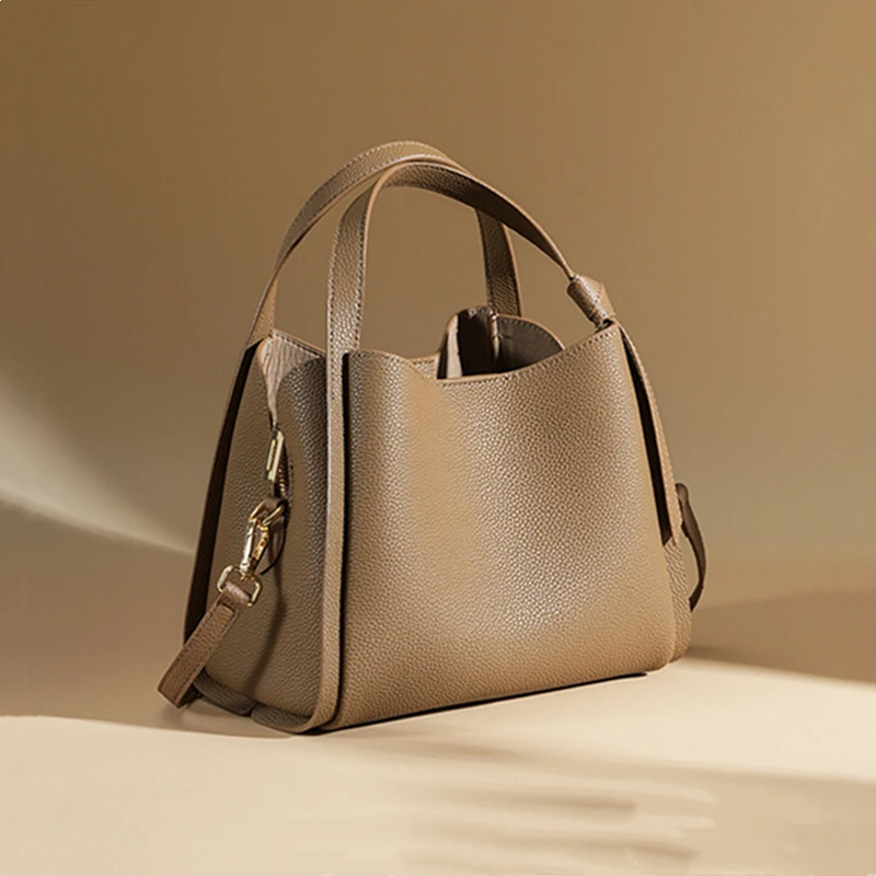 Hifashion Vintage Cow Genuine Leather Bucket Tote Shoulder Bags For Women 2025 Luxury Designer Shopper Crossbody Ladies Handbags
Hifashion Vintage Cow Genuine Leather Bucket Tote Shoulder Bags For Women 2025 Luxury Designer Shopper Crossbody Ladies Handbags