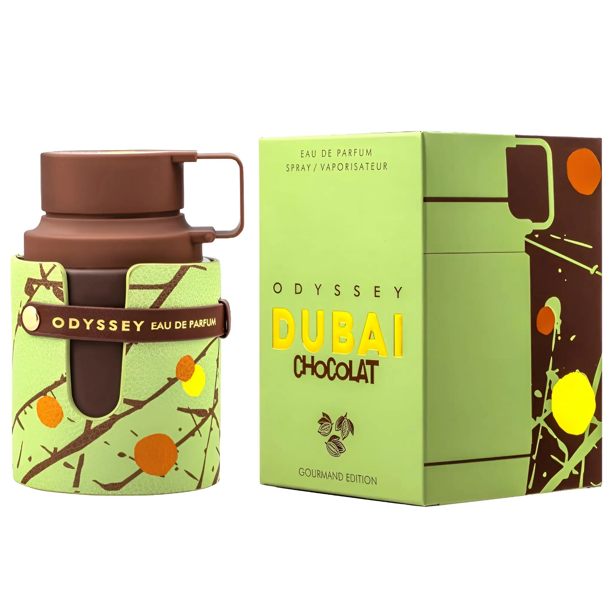 Armaf Odyssey - Dubai Chocolat Gourmand Edition for Men - 3.4 oz EDP Spray
Armaf Odyssey - Dubai Chocolat Gourmand Edition for Men - 3.4 oz EDP Spray