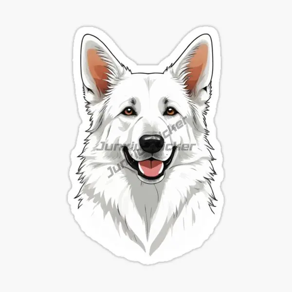 White Swiss Shepherd Car Sticker Vinyl Waterproof Self-adhesive Decal
White Swiss Shepherd Car Sticker Vinyl Waterproof Self-adhesive Decal