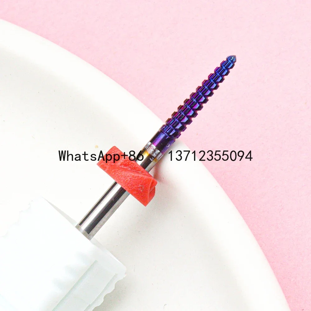 1Pcs Professional Purple Tungsten Carbide Nail Drill Bit Set for Manicure & Pedicure Machines - Odorless, High-Speed Steel Acces
1Pcs Professional Purple Tungsten Carbide Nail Drill Bit Set for Manicure & Pedicure Machines - Odorless, High-Speed Steel Acces