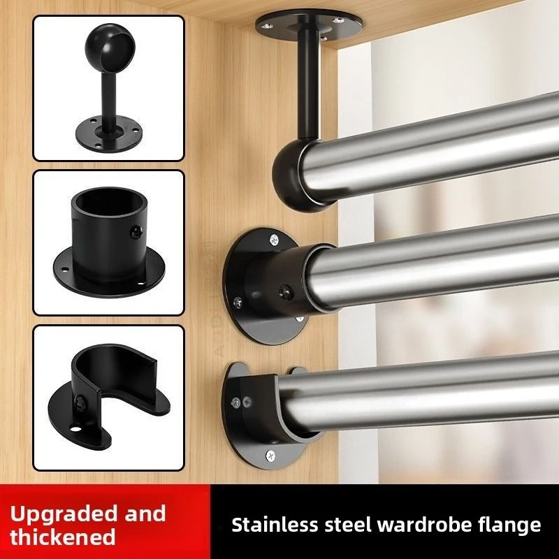 Black Sprayed Stainless Steel Flange Base Round Head High Foot Tube Holder Towel Rod Round Pipe Fixing Bracket Hardware Fitting
Black Sprayed Stainless Steel Flange Base Round Head High Foot Tube Holder Towel Rod Round Pipe Fixing Bracket Hardware Fitting
