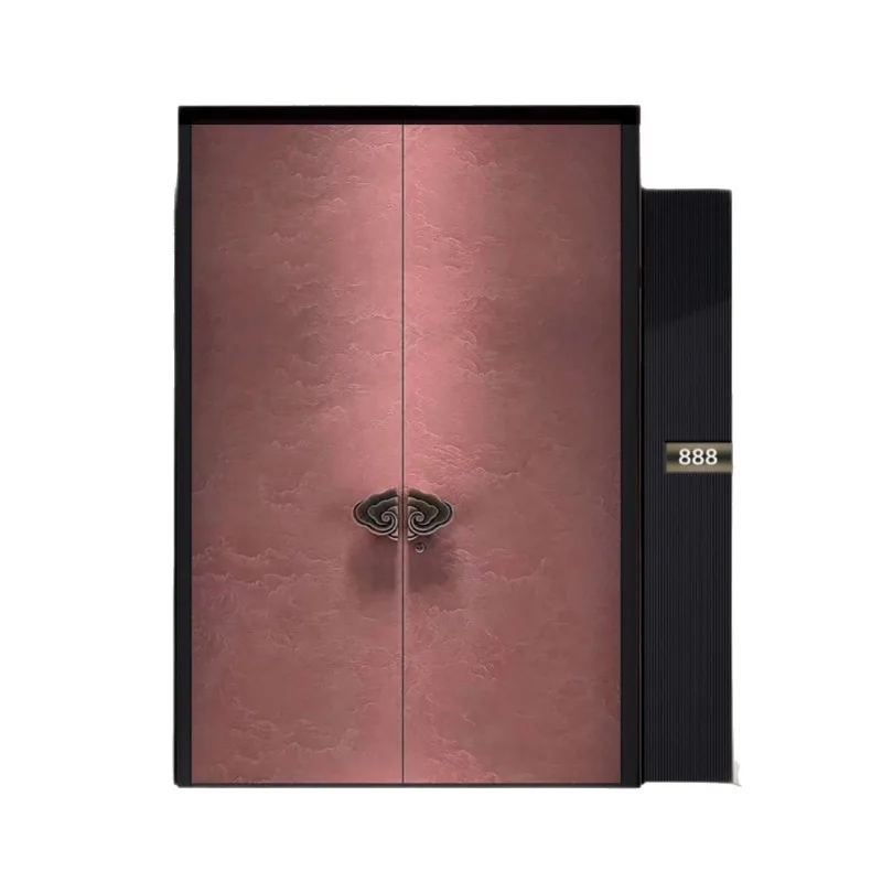 Cast aluminum door Armored door Induction light with fingerprint lock Community anti-theft door
Cast aluminum door Armored door Induction light with fingerprint lock Community anti-theft door