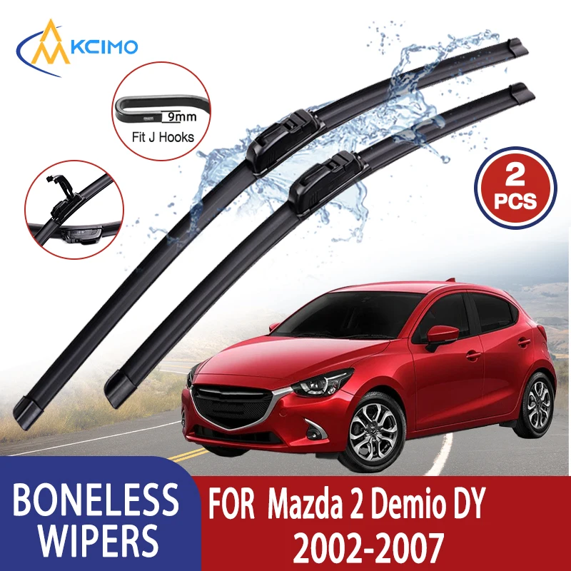 Kcimo For Mazda 2 Demio DY 2002-2007 Car Wiper U-type Soft Rubber Boneless Wiper HD Quiet Durable Automotive Wiper 24"+16"
Kcimo For Mazda 2 Demio DY 2002-2007 Car Wiper U-type Soft Rubber Boneless Wiper HD Quiet Durable Automotive Wiper 24"+16"