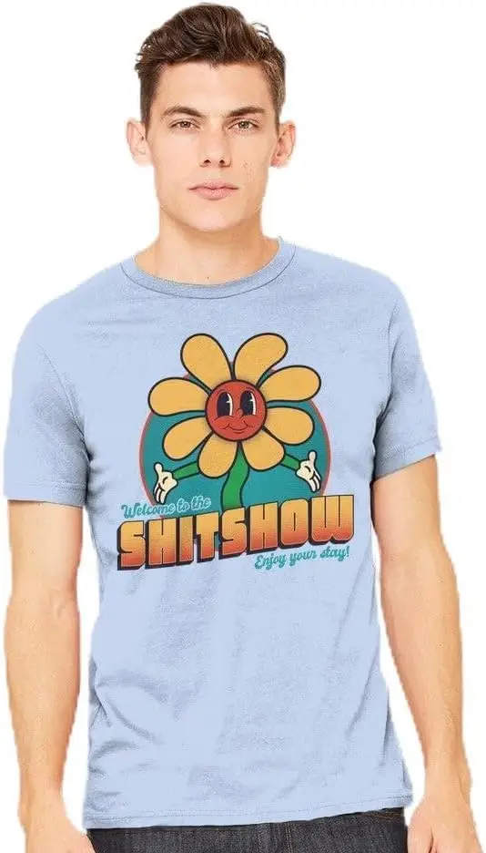 Welcome To The Shitshow! - Mens Text T-Shirt Unisex T-shirts For Men Women Summer Tees Cotton Luxury Brand Vintage Oversized
Welcome To The Shitshow! - Mens Text T-Shirt Unisex T-shirts For Men Women Summer Tees Cotton Luxury Brand Vintage Oversized