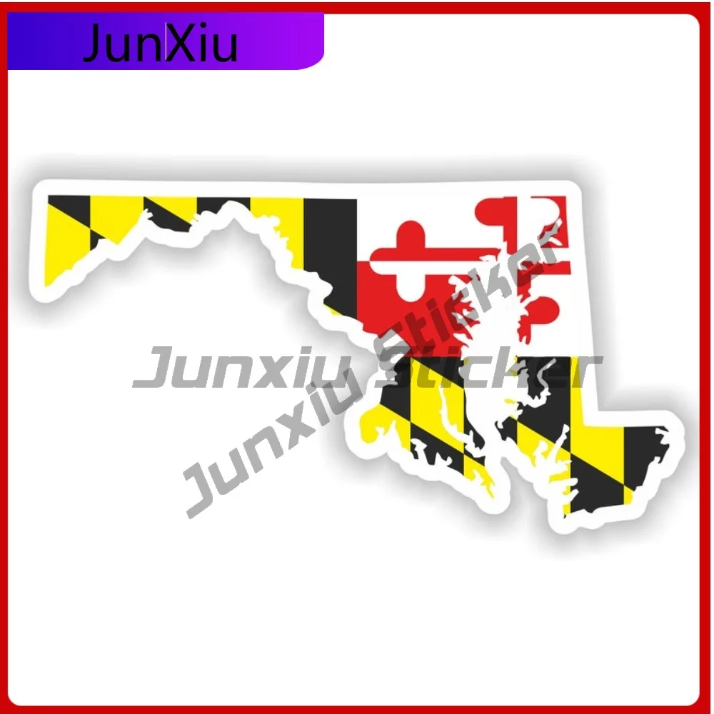 Maryland Map Flag Trendy Vehicle Body Decoration Works Well On Smooth Auto Exterior Areas
Maryland Map Flag Trendy Vehicle Body Decoration Works Well On Smooth Auto Exterior Areas