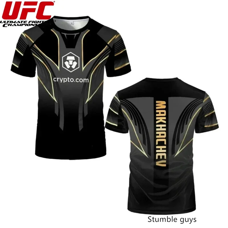 Мужская повседневная спортивная футболка UFC, модная футболка для единоборств ММА, спортивная детская футболка с коротким рукавом
Мужская повседневная спортивная футболка UFC, модная футболка для единоборств ММА, спортивная детская футболка с коротким рукавом