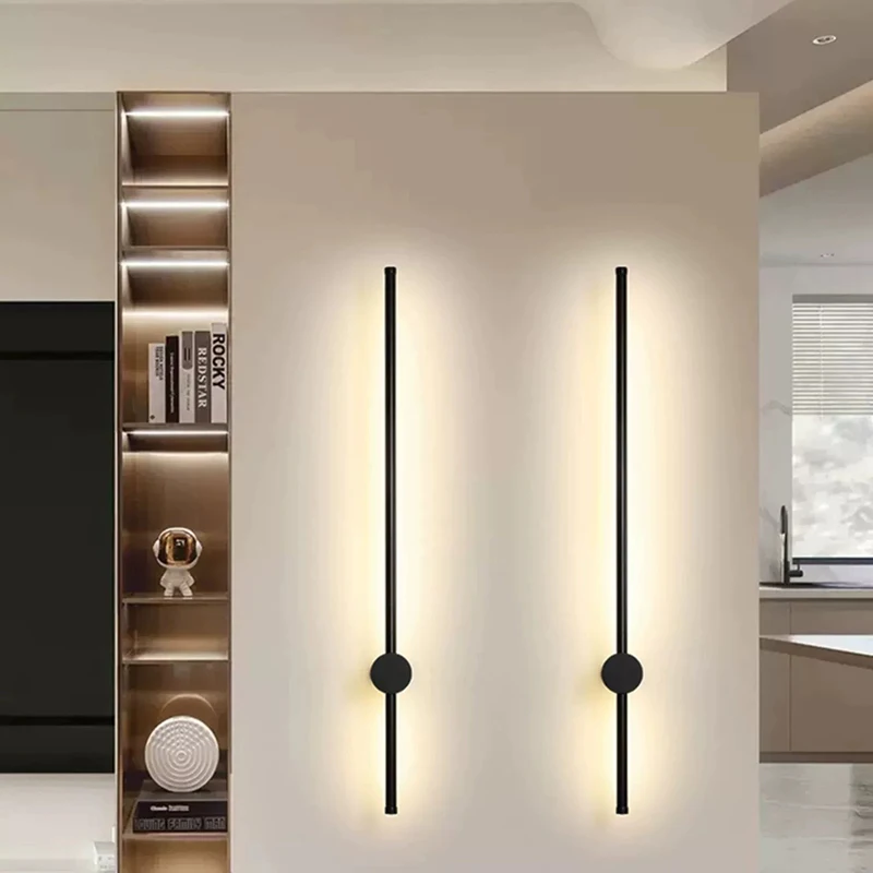 2 pieces Indoor Wall Lamp Bedroom Bedside Lamp Modern Straight Strip Lamp LED Lamp Living Room Background Wall Light Fixture
2 pieces Indoor Wall Lamp Bedroom Bedside Lamp Modern Straight Strip Lamp LED Lamp Living Room Background Wall Light Fixture
