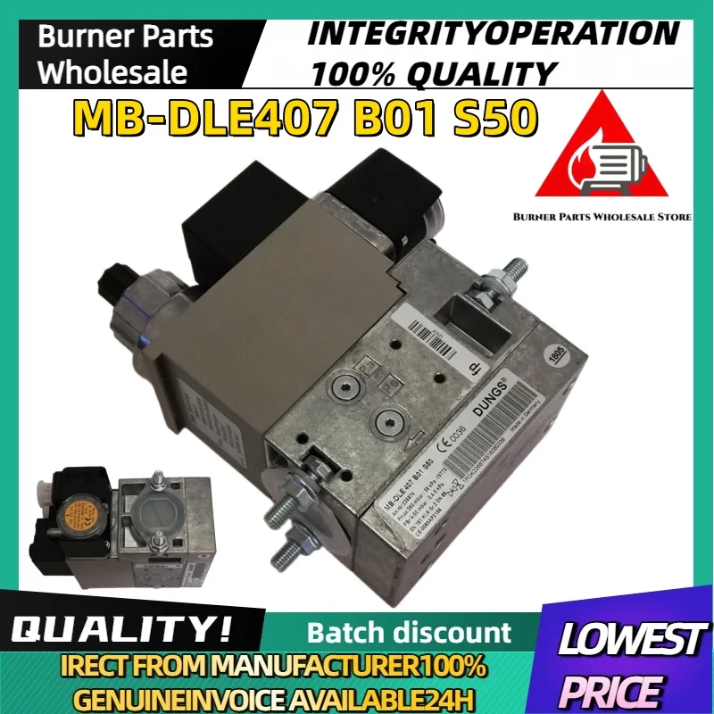 Original Gas Solenoid Valve Unit MB-DLE407 MB-DLE420 Heavy Duty Combustion Equipment Replacement Spare Parts
Original Gas Solenoid Valve Unit MB-DLE407 MB-DLE420 Heavy Duty Combustion Equipment Replacement Spare Parts