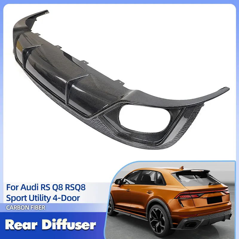 Car Rear Bumper Diffuser Lip Spoiler Carbon Fiber for Audi RS Q8 RSQ8 Sport Utility 4-Door 2020-2023 Rear Apron Lip Body Kits
Car Rear Bumper Diffuser Lip Spoiler Carbon Fiber for Audi RS Q8 RSQ8 Sport Utility 4-Door 2020-2023 Rear Apron Lip Body Kits