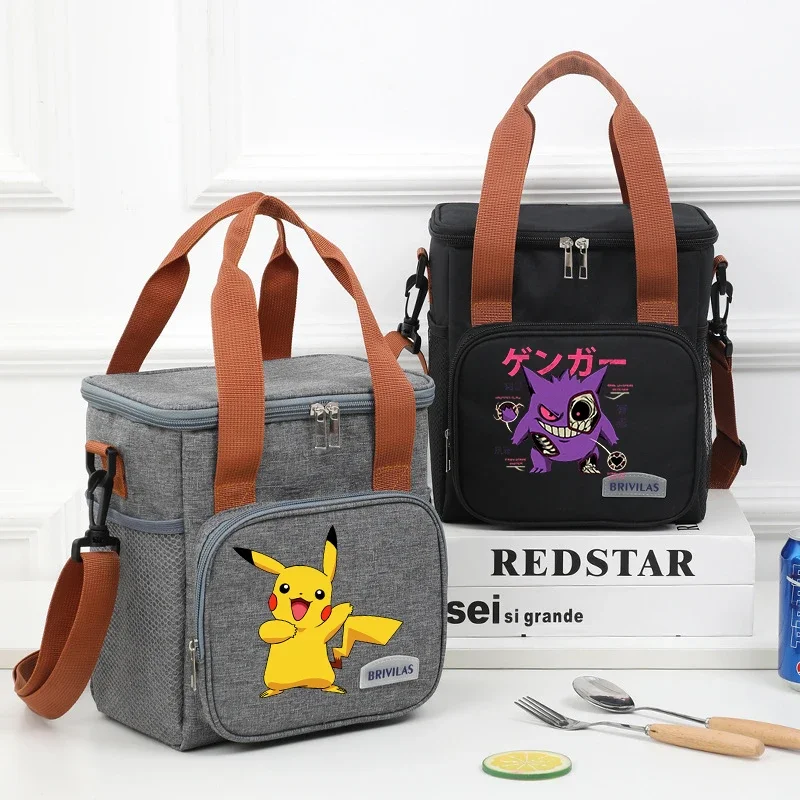 Lunch Bags Boys Girls Cartoon Anime Figures Pokemoned Lunch Box Trendy Multi-layer Large Capacity Food Thermal Bag Picnic Bags
Lunch Bags Boys Girls Cartoon Anime Figures Pokemoned Lunch Box Trendy Multi-layer Large Capacity Food Thermal Bag Picnic Bags
