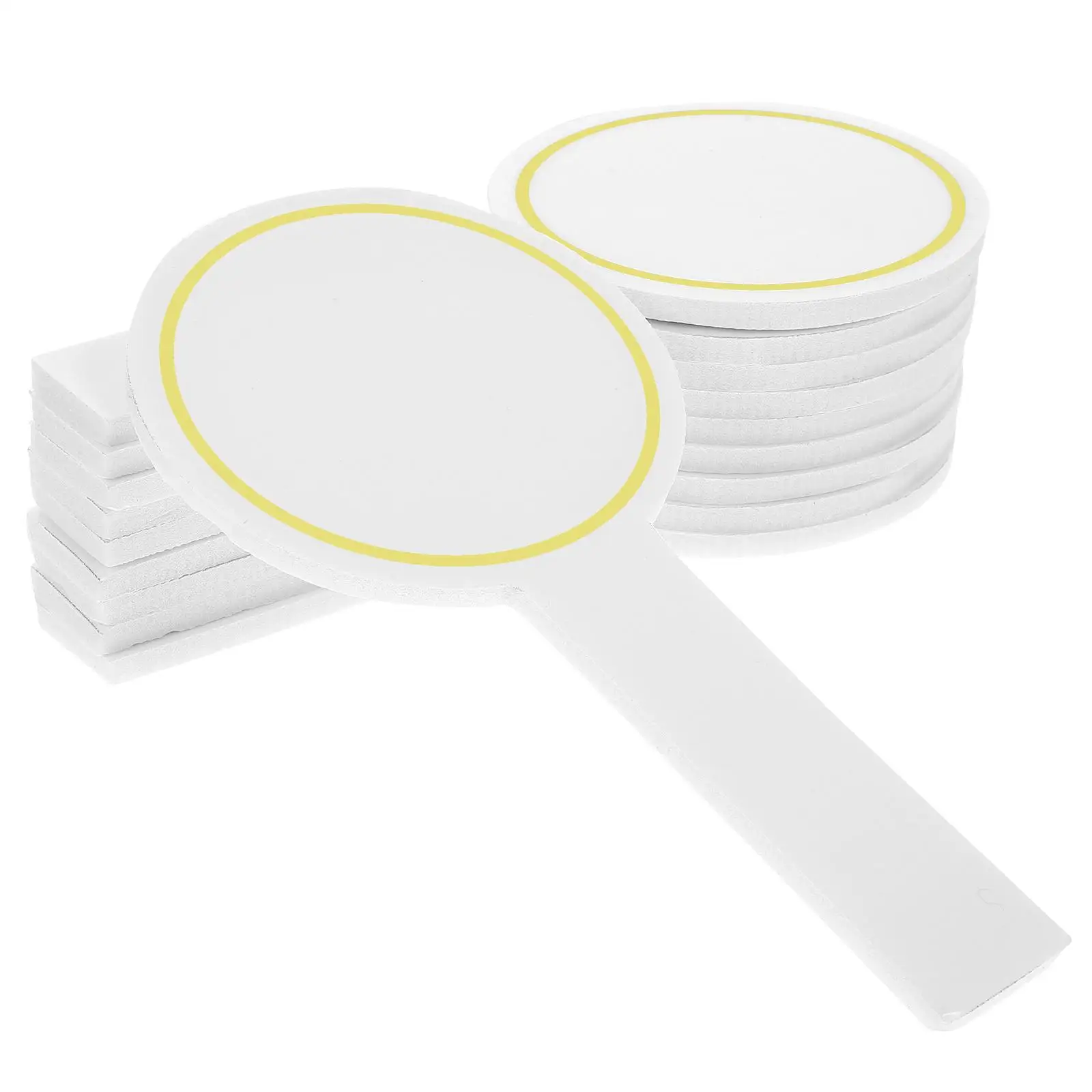 6 Pcs Score Board White Erase Whiteboard Blank Single Sided Handheld Foams Safe Scoring Voting Wiping Judges Competition
6 Pcs Score Board White Erase Whiteboard Blank Single Sided Handheld Foams Safe Scoring Voting Wiping Judges Competition