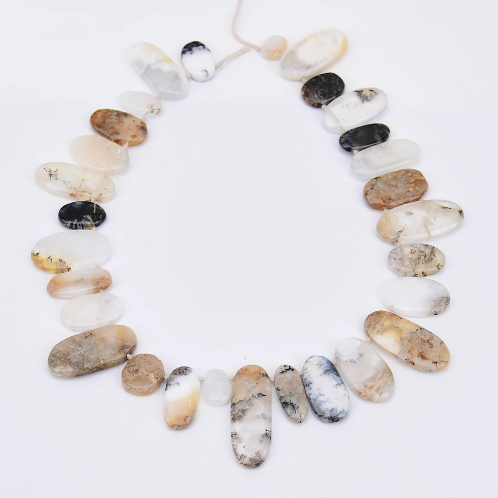 APDGG Natural Mix Color Opal Stone Top Drilled Oval Slice Loose Pendant Beads 16.5'' Strand Jewelry DIY
APDGG Natural Mix Color Opal Stone Top Drilled Oval Slice Loose Pendant Beads 16.5'' Strand Jewelry DIY