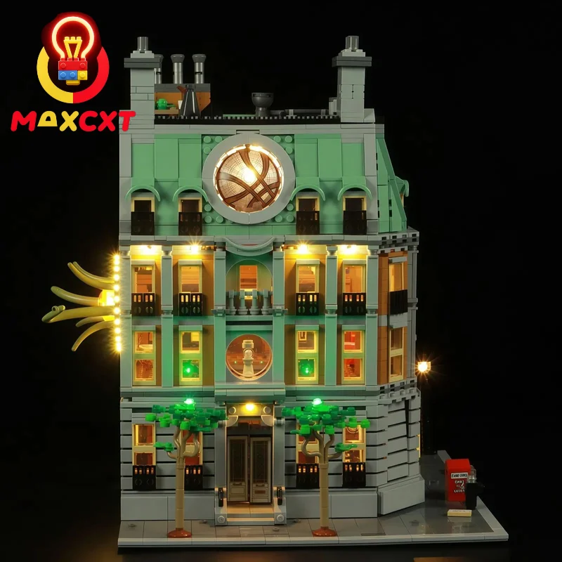 Светодиодный светильник MAXCXT для 76218, декоративная лампа Sanctum Sanctorum DIY с батарейным блоком (не входит в комплект строительных блоков Lego )
Светодиодный светильник MAXCXT для 76218, декоративная лампа Sanctum Sanctorum DIY с батарейным блоком (не входит в комплект строительных блоков Lego ) 