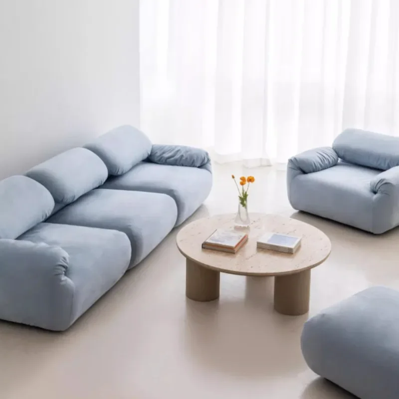 Minimal foldable backrest straight sofa
Minimal foldable backrest straight sofa