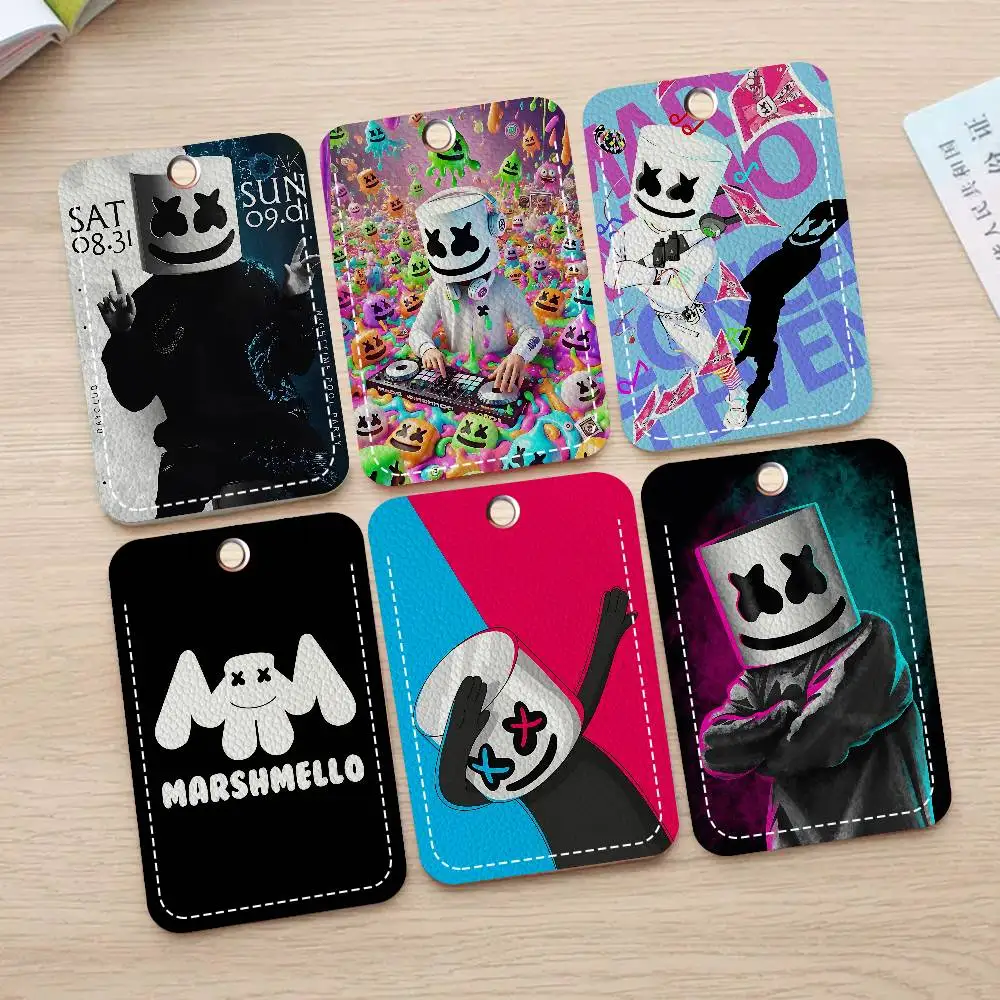 Singer M-Marshmello Rectangle Keychain Card Holder, Badge Credit Card Holder, Student ID Card Holder, Bus Cards Cover
Singer M-Marshmello Rectangle Keychain Card Holder, Badge Credit Card Holder, Student ID Card Holder, Bus Cards Cover
