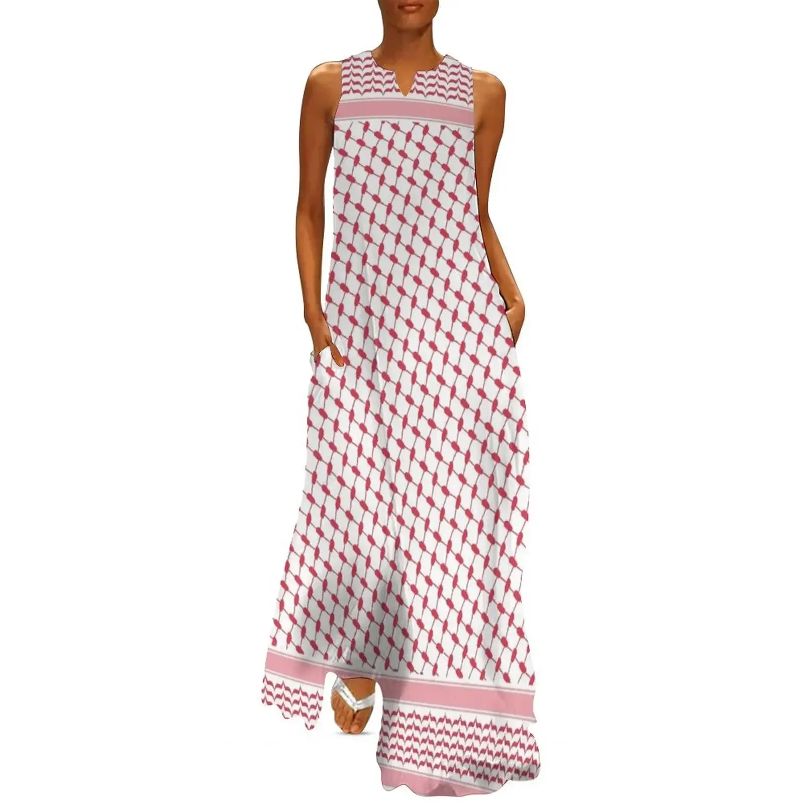 Jordanian Scarf (Keffiyeh) Long Dress ceremony dresses women clothes dress women summer 2025 Dress
Jordanian Scarf (Keffiyeh) Long Dress ceremony dresses women clothes dress women summer 2025 Dress