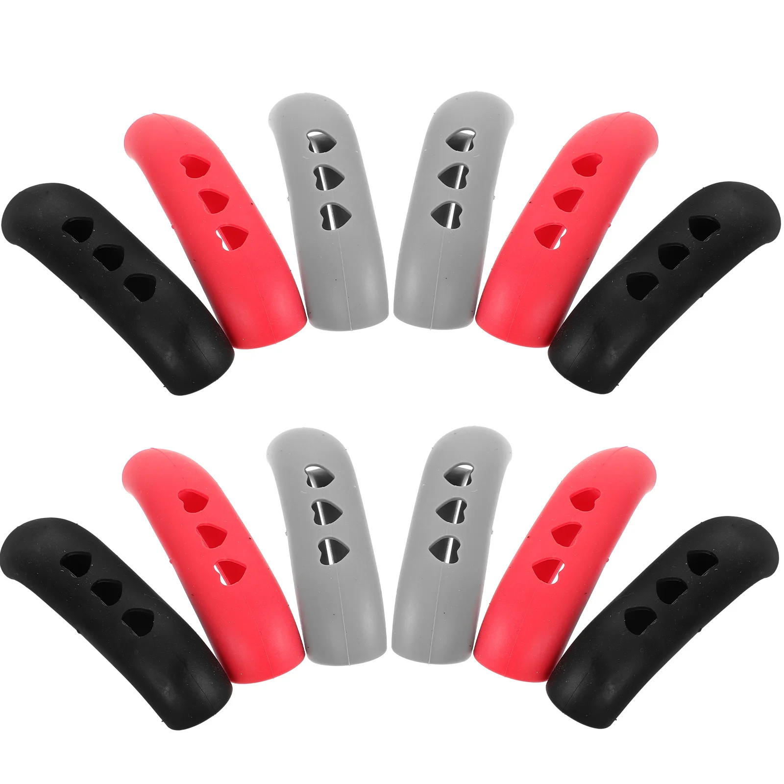 12Pcs Heat Resistant Pot Handle Covers Kitchen Pan Handle Protective Covers Anti-Scald Easy Install Convenient Use
12Pcs Heat Resistant Pot Handle Covers Kitchen Pan Handle Protective Covers Anti-Scald Easy Install Convenient Use