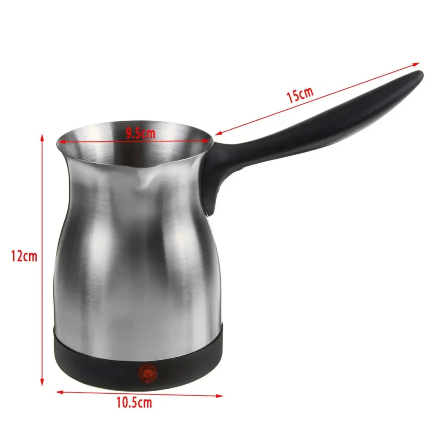 800W Portable Coffee Maker Turkish Greek Coffee Machine Stainless Steel Separated Office Espresso Tea Moka Pot 
800W Portable Coffee Maker Turkish Greek Coffee Machine Stainless Steel Separated Office Espresso Tea Moka Pot