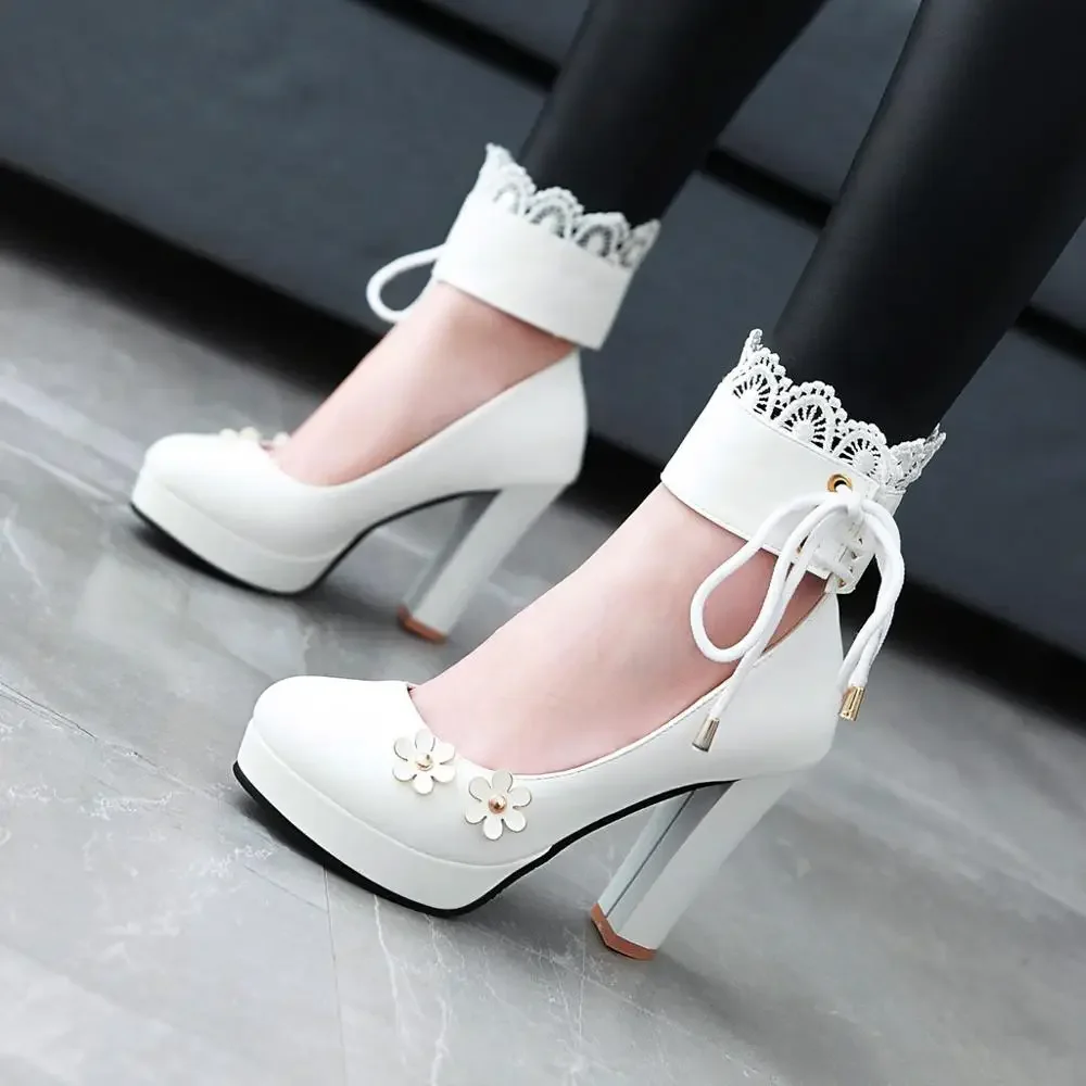 New Fashion High-heeled Waterproof Platform Women's Shoes Shallow Mouth Model Single Shoes Thick with Women's White High Heels
New Fashion High-heeled Waterproof Platform Women's Shoes Shallow Mouth Model Single Shoes Thick with Women's White High Heels