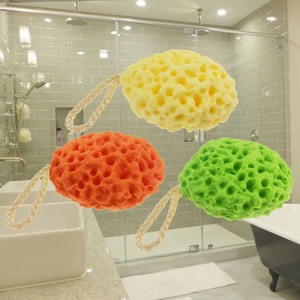 3Pcs Honeycomb Shower Ball Bath Sponge Soft Comfortable Bathing Sponge with Strap Quick Body Skin Cleaner
3Pcs Honeycomb Shower Ball Bath Sponge Soft Comfortable Bathing Sponge with Strap Quick Body Skin Cleaner