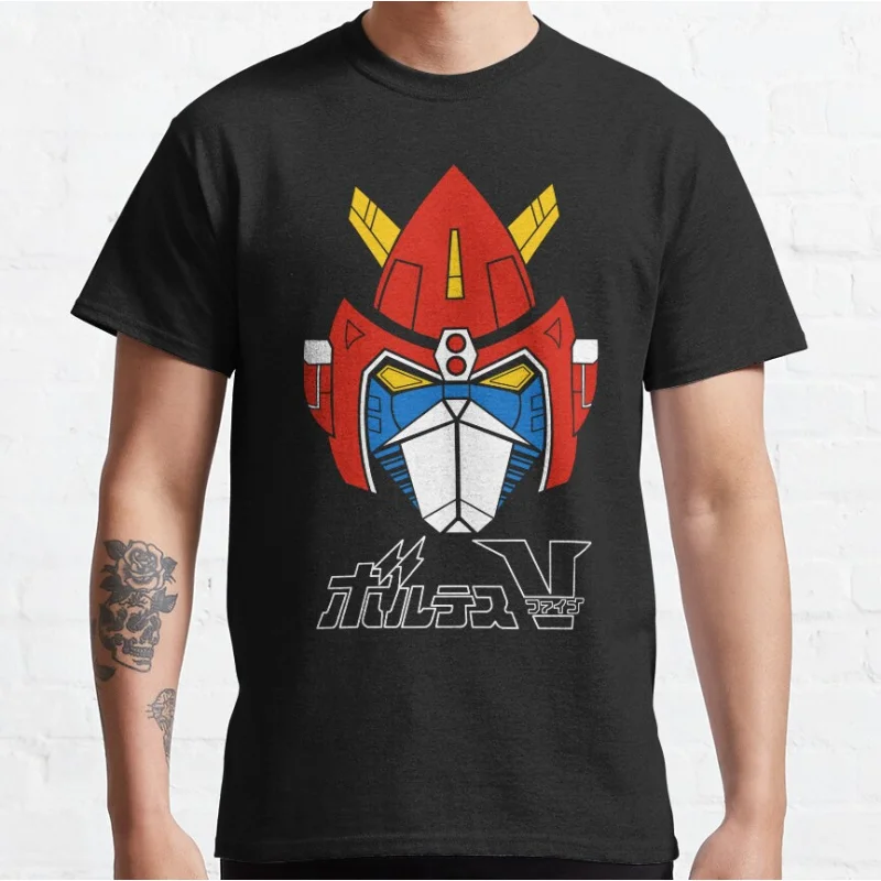 Chōdenji Machine Voltes V 70s vintage Japanese robot cartoon 80s mecha anime Graphic T Shirts large size Adult tops S-6XL
Chōdenji Machine Voltes V 70s vintage Japanese robot cartoon 80s mecha anime Graphic T Shirts large size Adult tops S-6XL